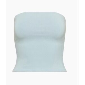 TNA Chill Virginia Waist Tube Top Limited Blue Color. NWT Size LG.